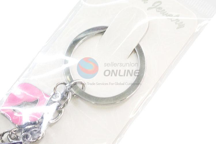 High Quality Lip Shape Zinc Alloy Key Chain