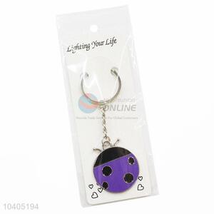 Latest Ladybird Shape Zinc Alloy Key Ring Cheap Key Chain