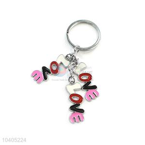 Wholesale Love Letter Zinc Alloy Key Chain