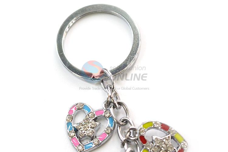 New Arrival Heart Shape Key Chain Couple Key Rings