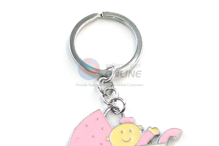 Creative Baby Strollers Shape Keychain Fashion Key Ring