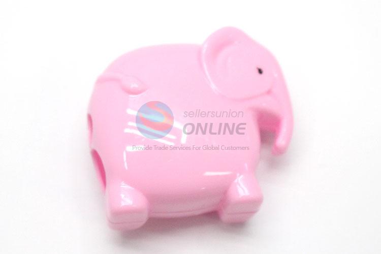 Hot selling Plastic Creative Colorful Elephant Pencil Sharpener