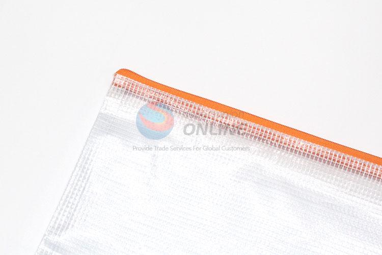 Clear File Folder Bag with Zipper