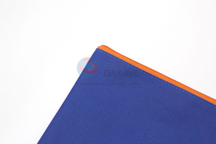 Hot selling A4 size document file portfolio zipper bag