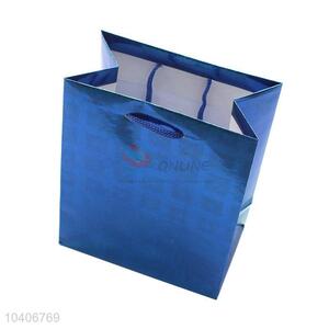 Popular design low price laser laminated gift bags with handles