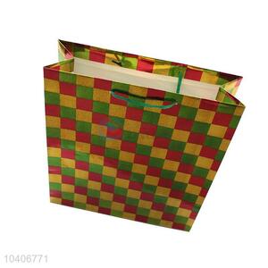 Wholesale promotional custom laser laminated gift bags with handles