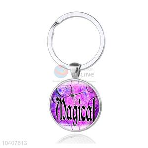 Magic Round Metal Key Chain/Key Ring