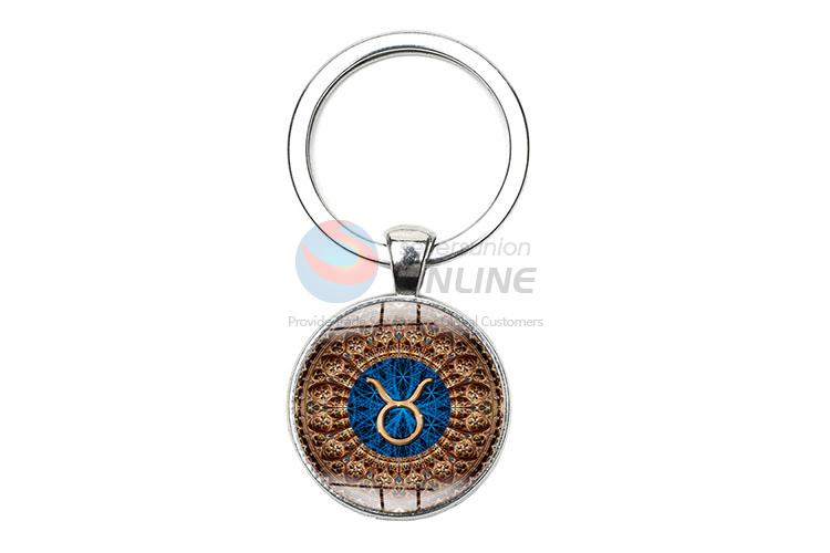 Constellation Round Metal Key Chain/Key Ring