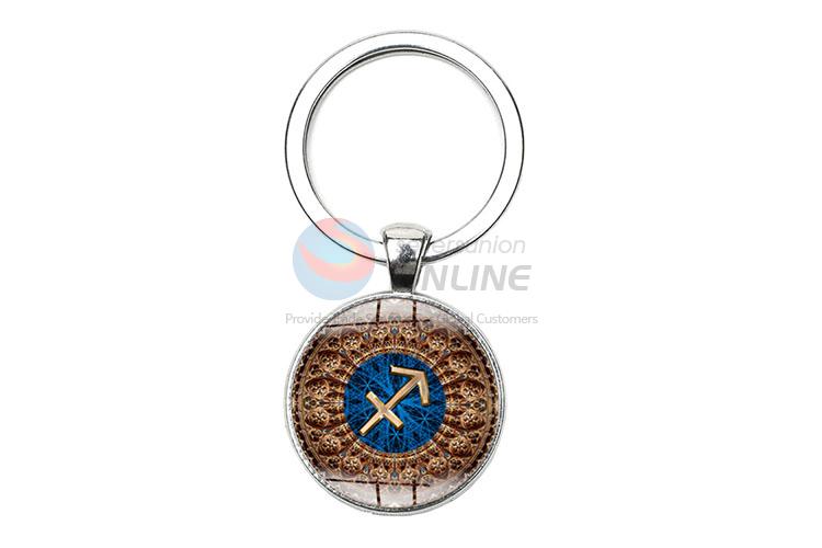 Constellation Round Metal Key Chain/Key Ring