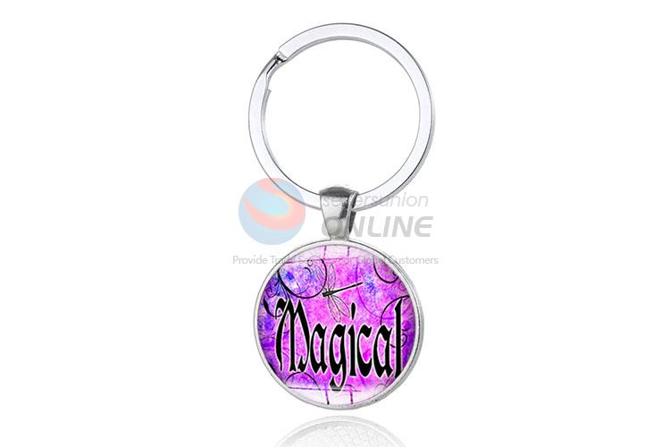 Magic Round Metal Key Chain/Key Ring