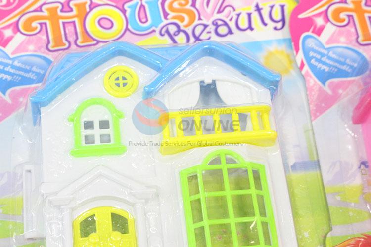 Popular Promotion Colorful Toy Beautiful Doll House