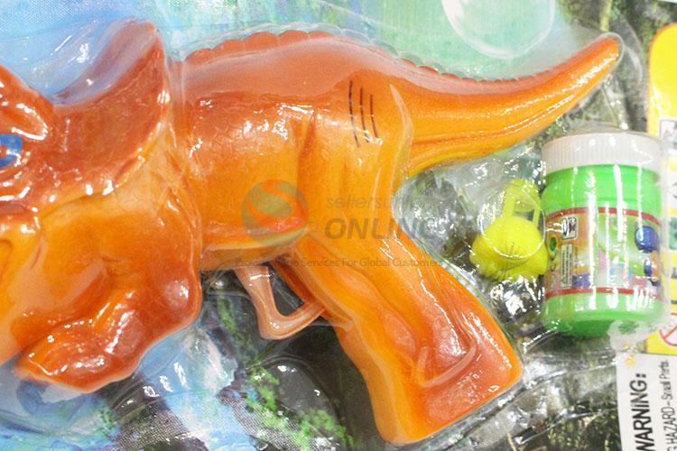 Kids Plastic Dinasour Soap Bubble Toy