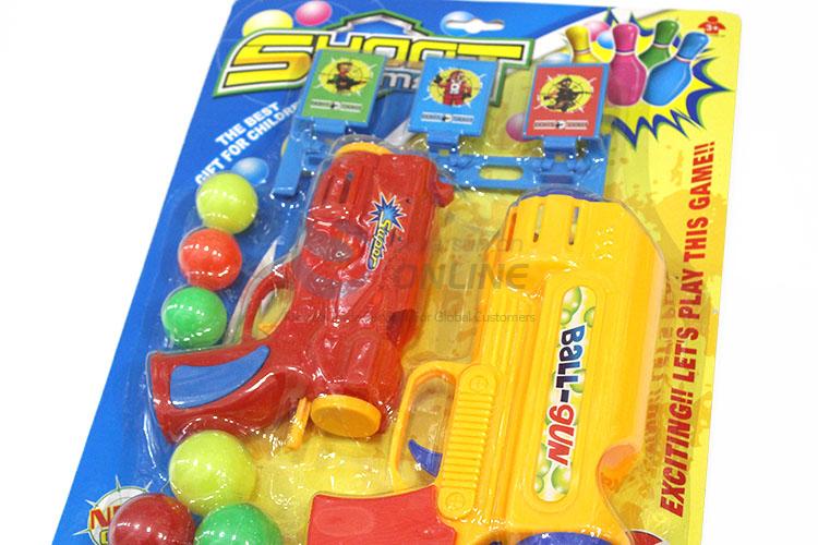 High Quality Shoot Game Toy Plastic Toy Gun Set