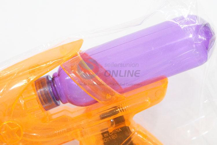 Summer Toy Kids Plastic Transparent Water Gun with Low Price