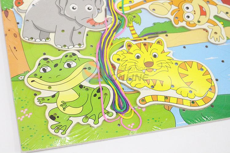 Forest Animals Wooden Puzzles Set