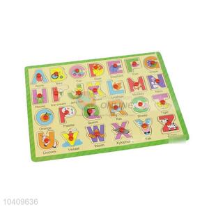 Made In China Capital Letter Wooden Puzzles Set