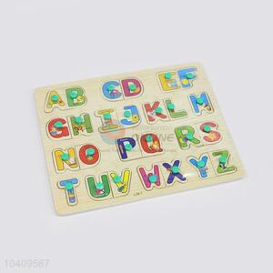 Capital Letter Wooden Puzzles Set For Promotion