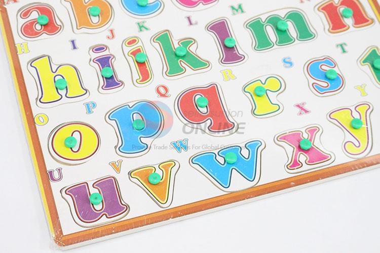 Lowercase Letter Wooden Puzzles Set