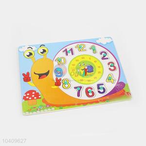 Snail Clock Wooden Puzzles Set