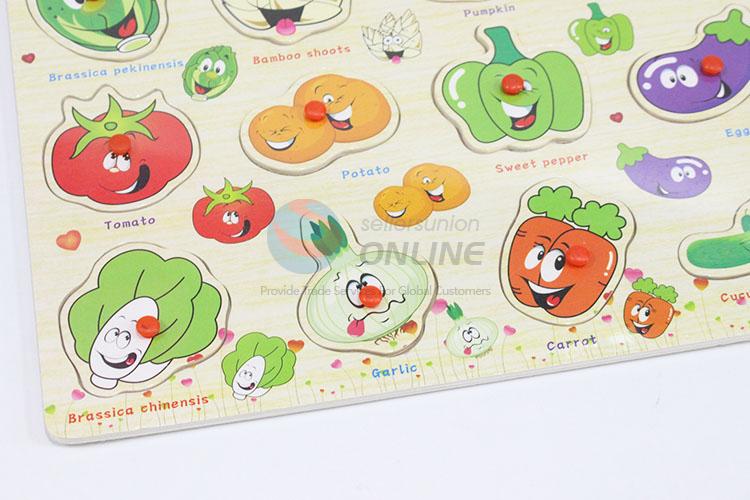 Vegetables Wooden Puzzles Set