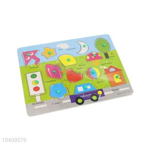 Graphics Wooden Puzzles Set