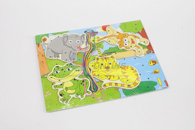 Forest Animals Wooden Puzzles Set