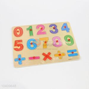 Numeric Character Wooden Puzzles Set