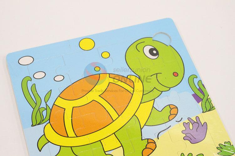 New 6pcs Sea World Wooden Puzzles Set For Promotion