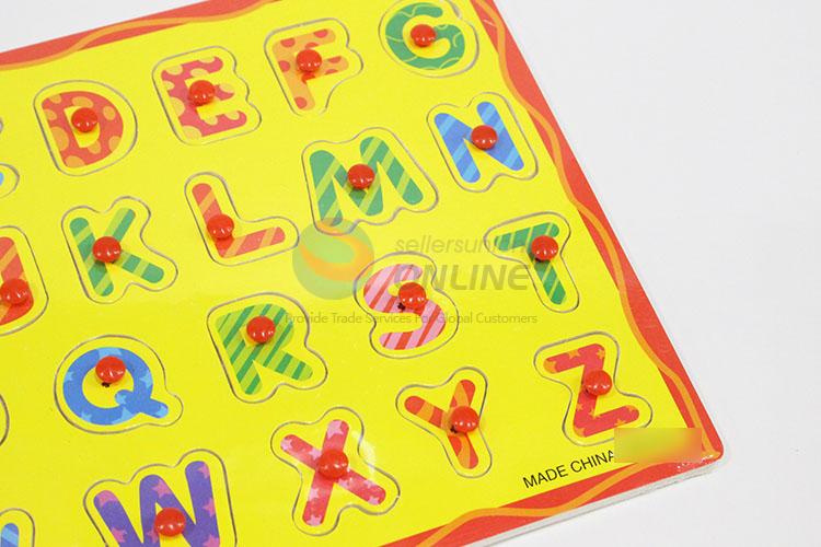 Best Sale Capital Letter Wooden Puzzles Set