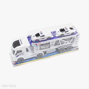 Cool low price trailer police car toy