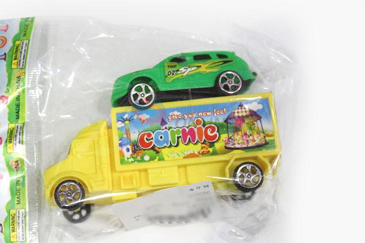 New Advertising Plastic Toy Pull-back Car Kids Toy