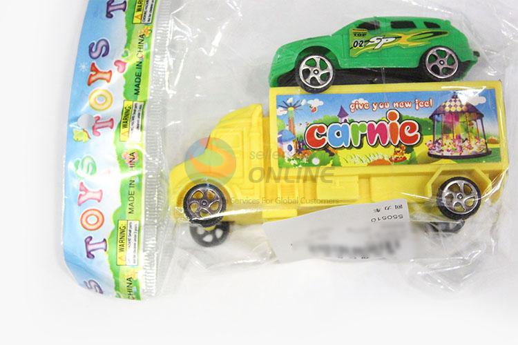 New Advertising Plastic Toy Pull-back Car Kids Toy