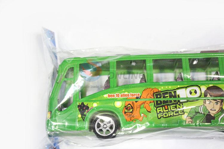 Promotional Item Plastic Toy Inertial Bus Kids Toy