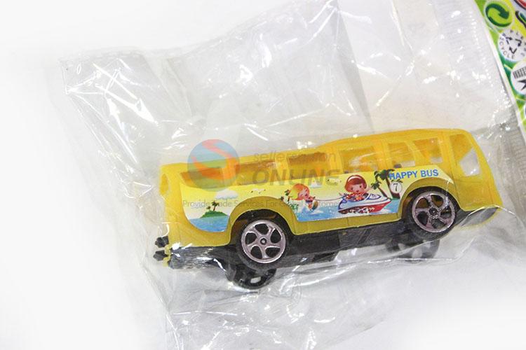 Factory Sale Pull-back Bus Children Toy Car