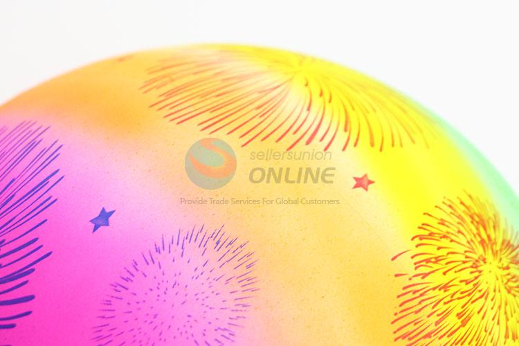 PVC printed ball outdoor sports toy summer ball