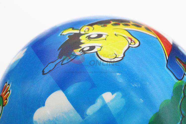 Cute printed beach toy ball for kids