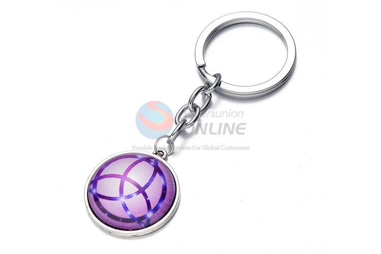 Delicate Design Color Printing Alloy Key Chain Key Ring