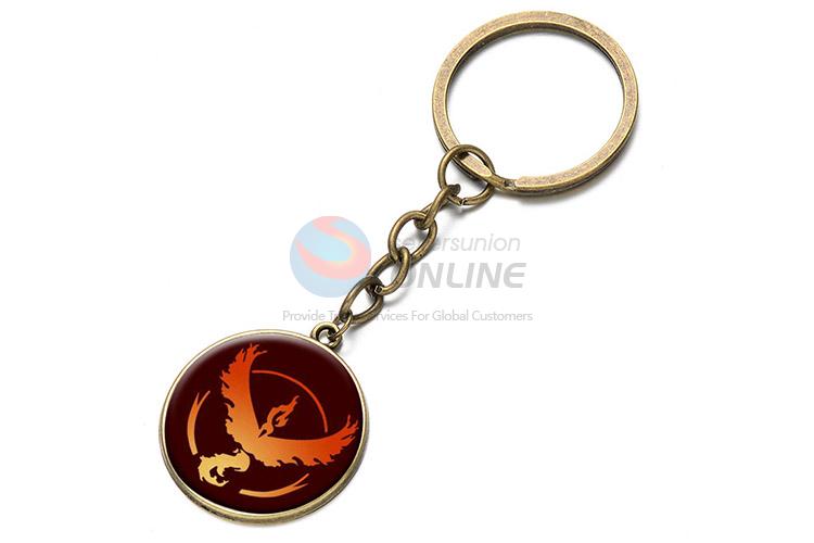 New Style Fashion Printing Alloy Keychain Key Ring