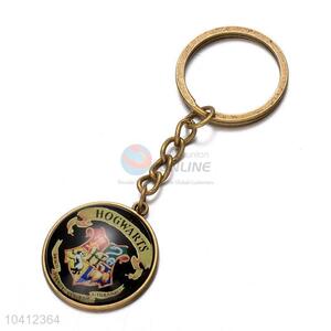 Wholesale Hogwarts Symbol Pattern Alloy Keychain Key Ring