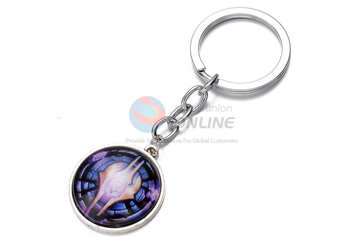 Creative Printing Alloy Key Chain Cheap Key Ring