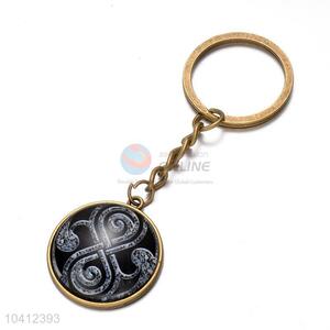 Creative Design Round Alloy Key Chain Key Accessories