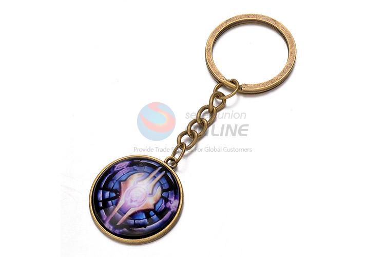 Creative Printing Alloy Key Chain Cheap Key Ring