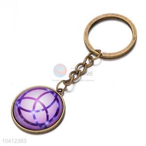 Delicate Design Color Printing Alloy Key Chain Key Ring