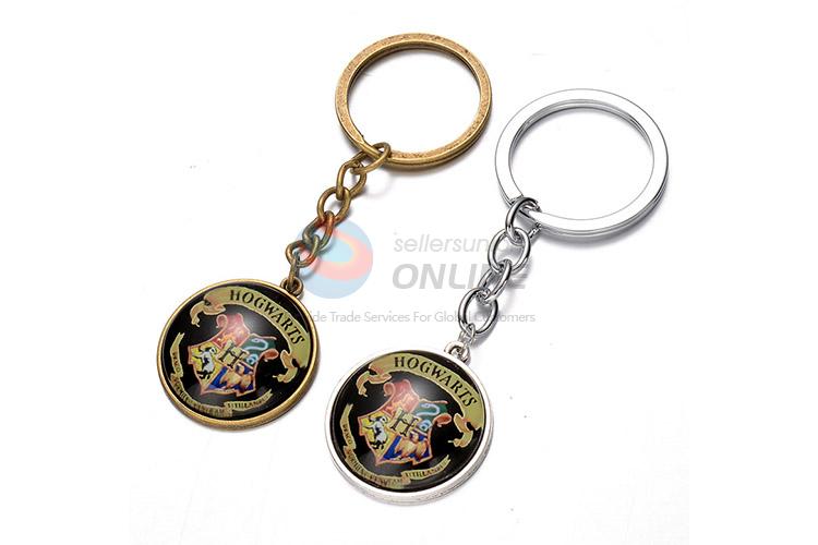 Wholesale Hogwarts Symbol Pattern Alloy Keychain Key Ring