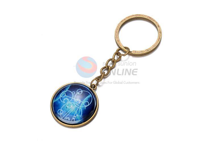 Wholesale Fashion Printing Alloy Keychain Key Ring