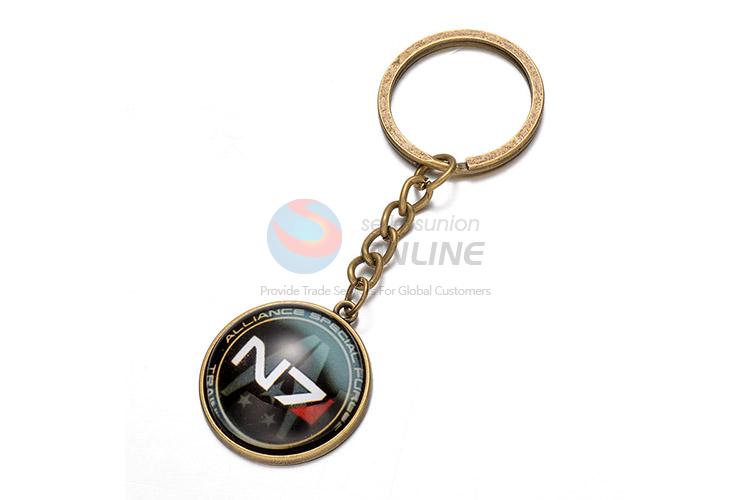 Latest Color Printing Alloy Key Chain For Sale