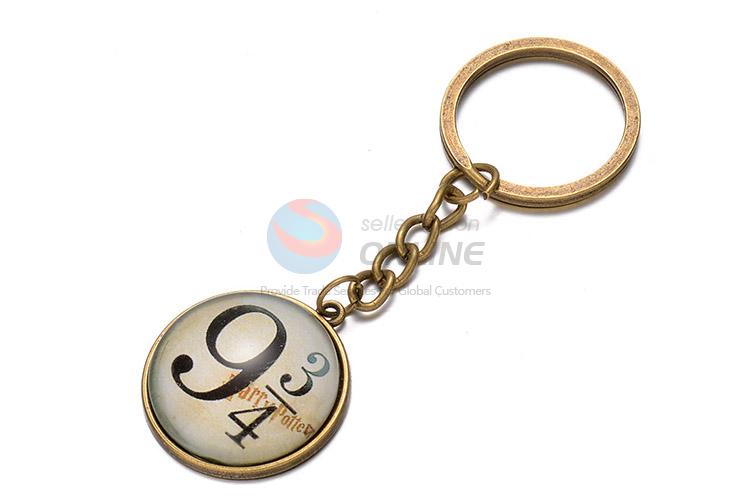 Good Quality Number Pattern Alloy Key Chain