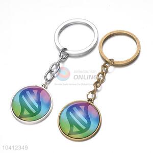 Custom Colorful Round Alloy Key Chain Key Accessories