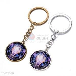 Creative Printing Alloy Key Chain Cheap Key Ring