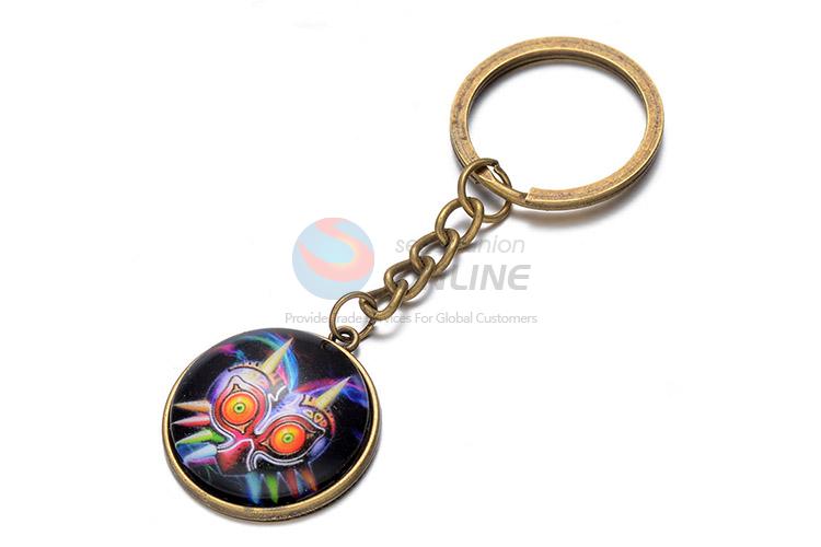 Cartoon Printing Alloy Key Chain Key Ring